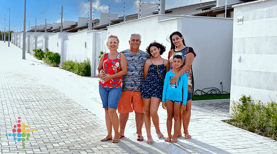 Primeira família moradora da Smart City Natal